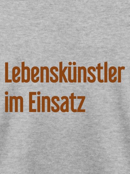 Lebenskünstler im Einsatz