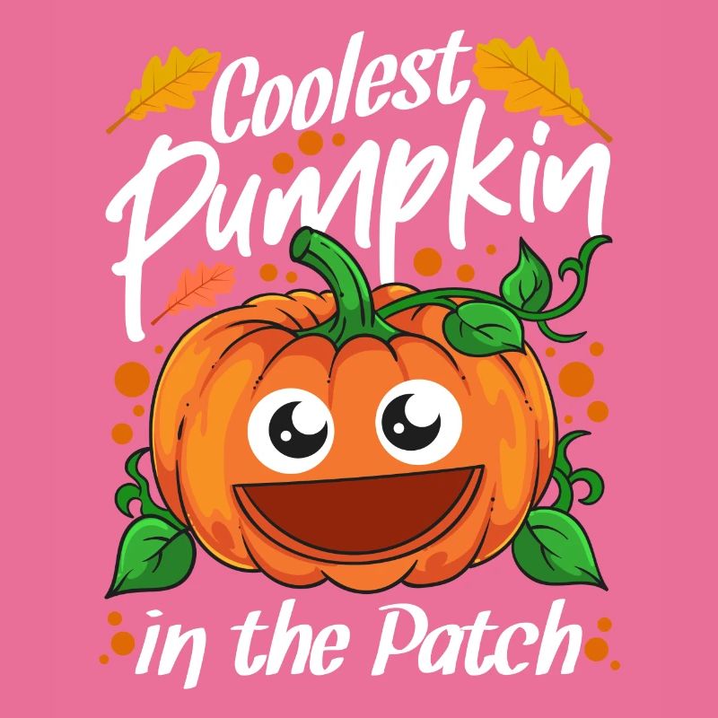 Citrouille la plus cool dans le patch Halloween