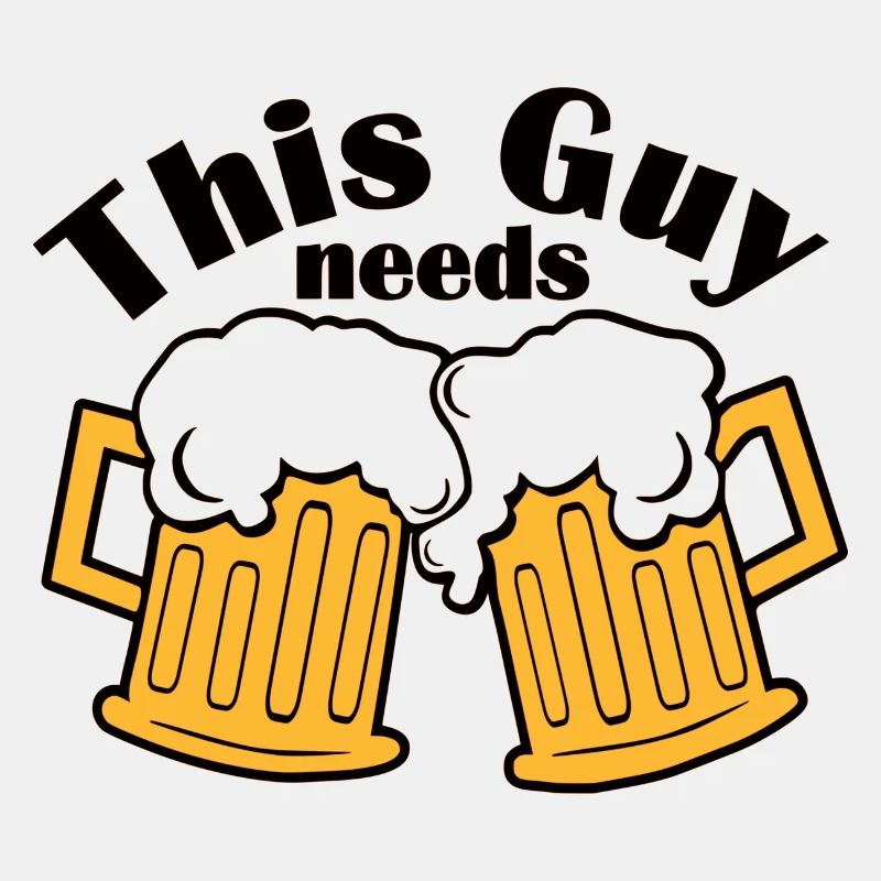 This guy needs a beer