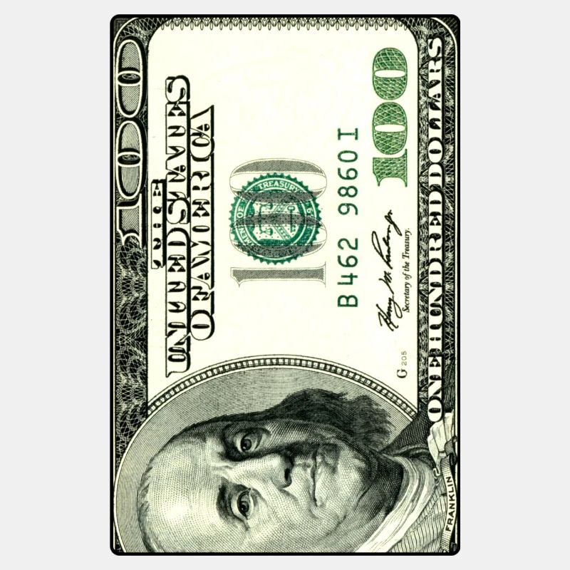 100 $ Dollars - Argent comptant