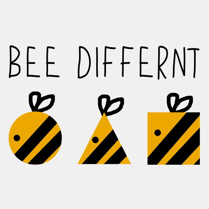 Bee different beekeeper Funny Funny Bee