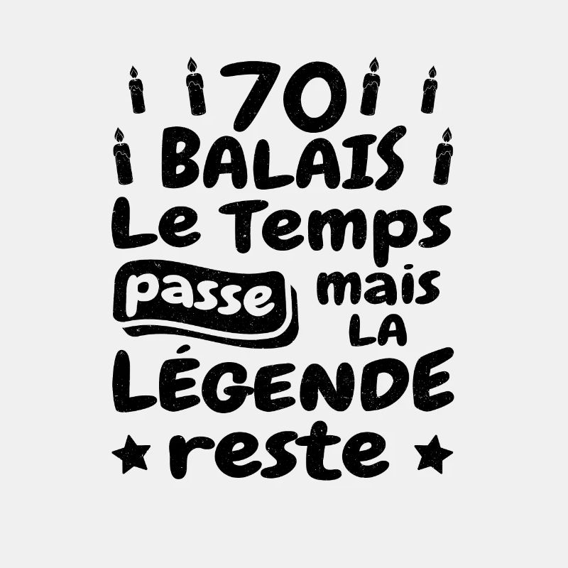 70 ans Anniversaire Papy Humour Rigolo Papi Légend