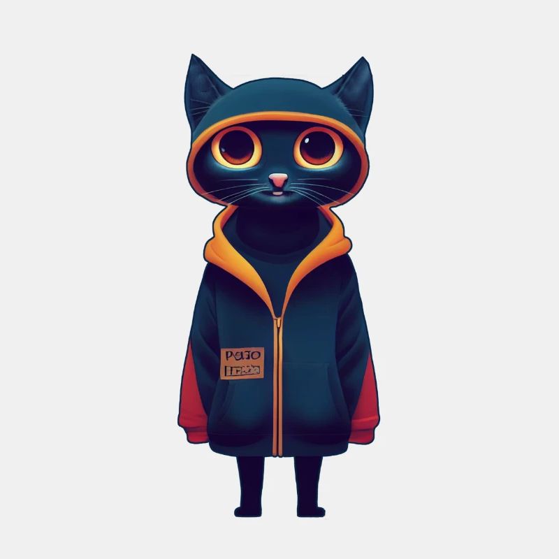 Katze mit Pulli