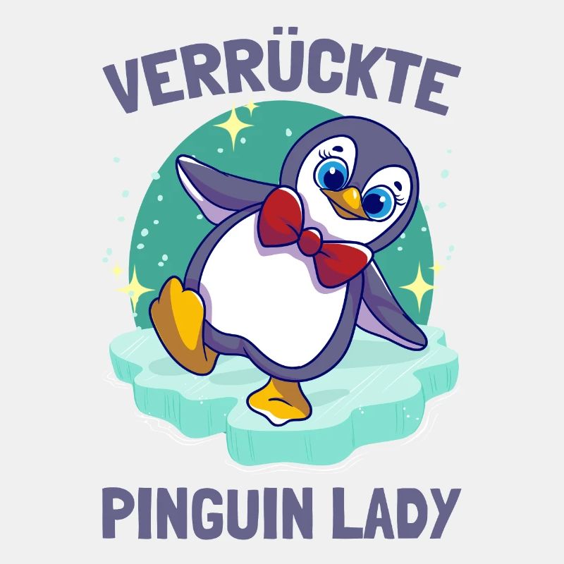 Pingouins Pingouin Fou Dame Pingouin Mignon Pingouin