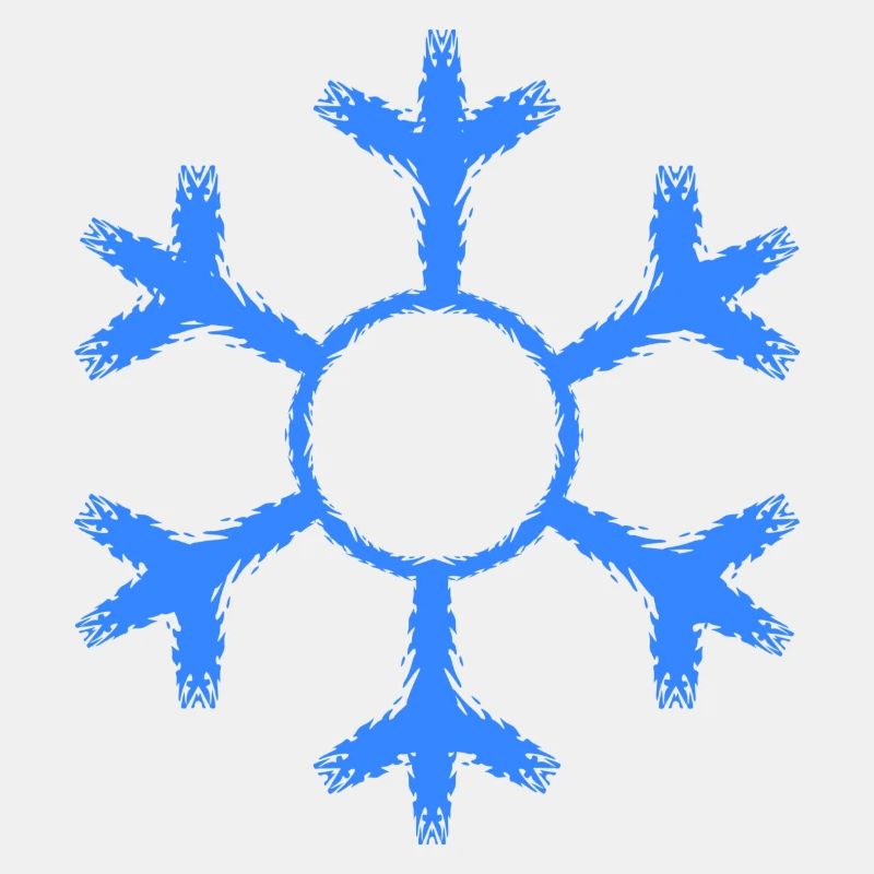 Snowflake winter cold cold