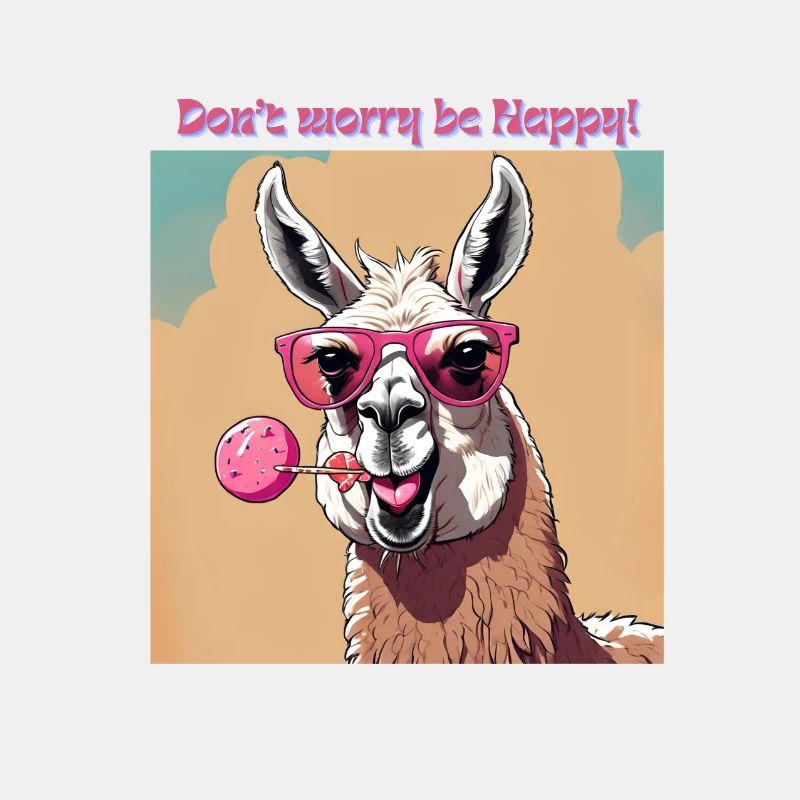 Sorgenfrei sein, Lama sein!