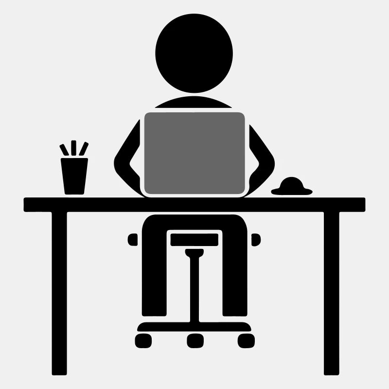 Arbeiter Computer Lernen