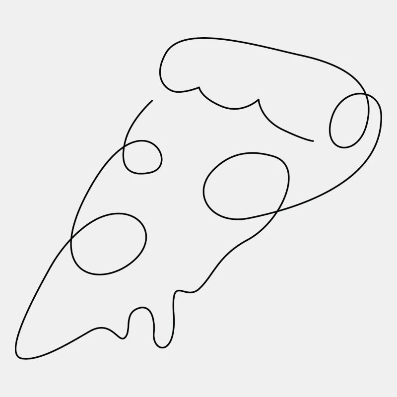 Pizza Une ligne
