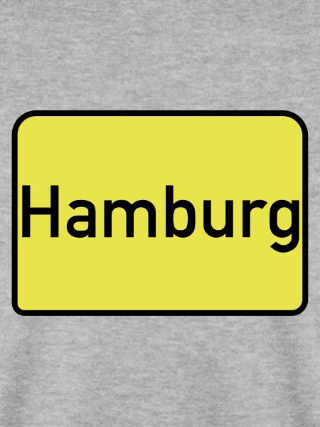 Ortsschild Hamburg
