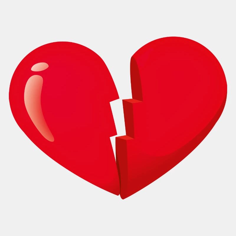 broken heart brisé