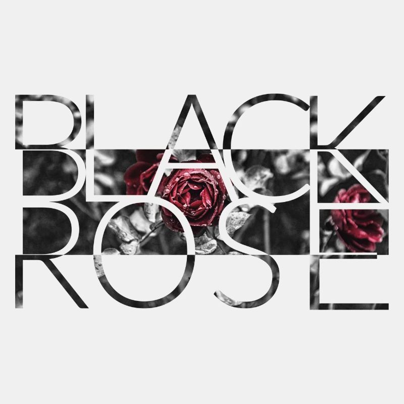 BLACK RED ROSES