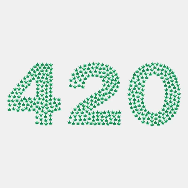 420 Hanfblätter Cannabis Geschenk Geschenkidee