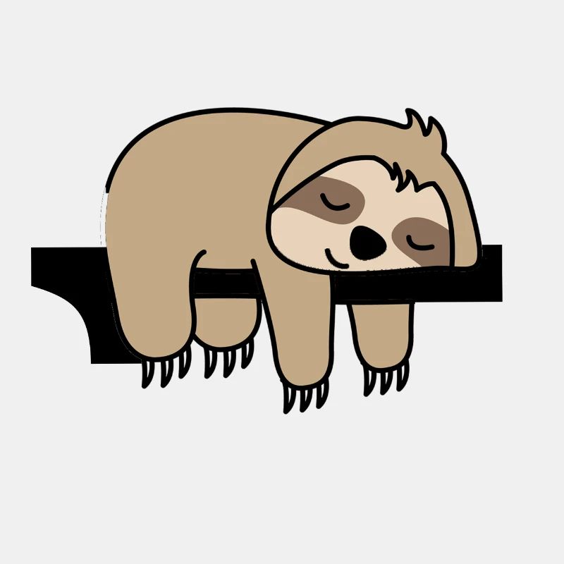 Math sloth mathematician gift