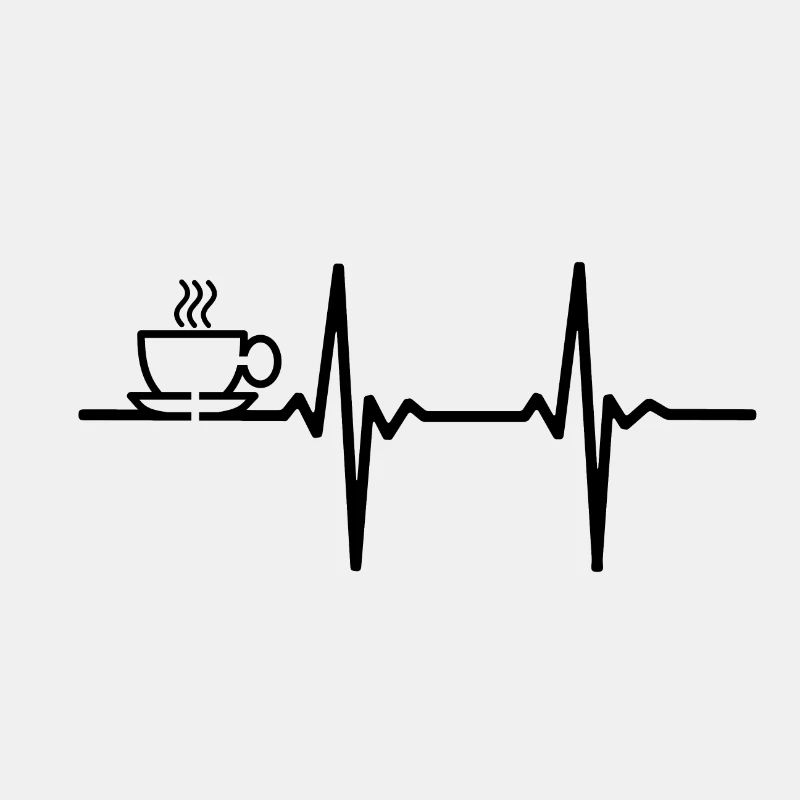 Herzschlag Kaffee Herzfrequenz