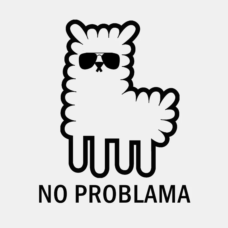 Llama funny problem lama