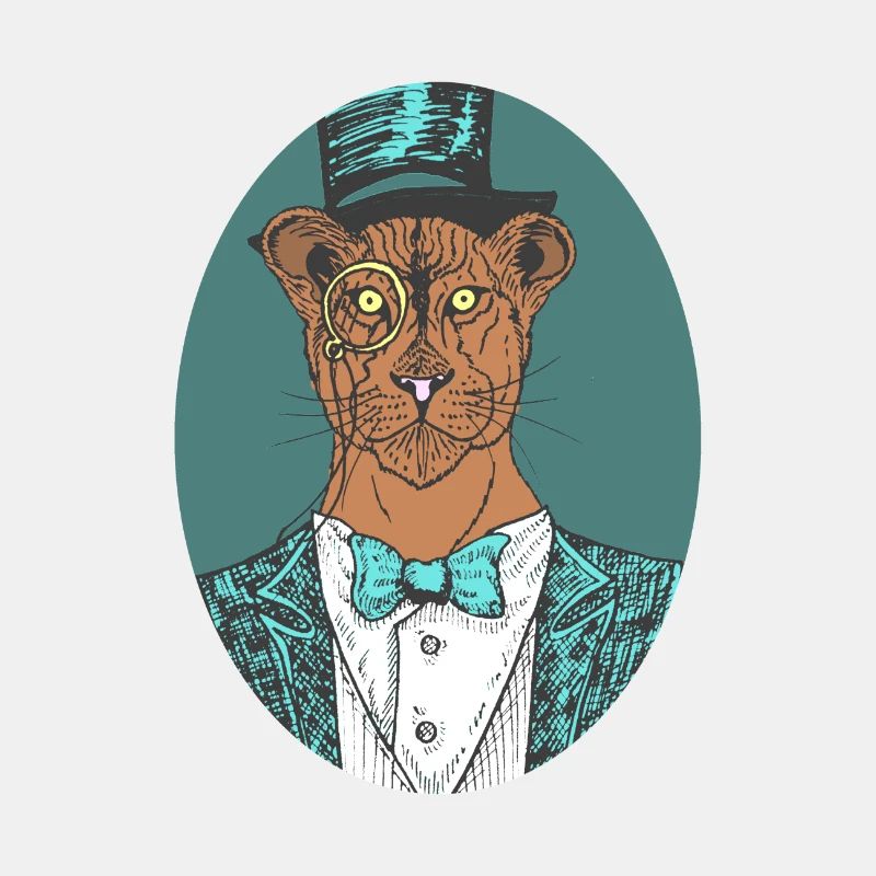 Portrait eines Löwen