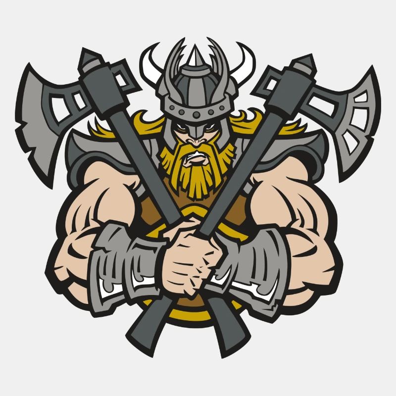 Vikings with axe
