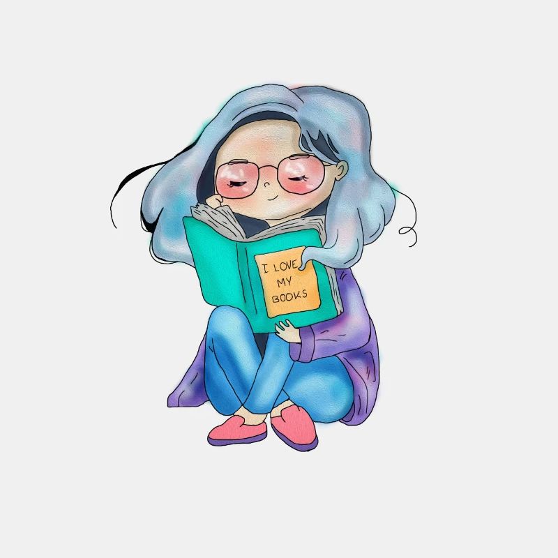 Ich lese Bücher