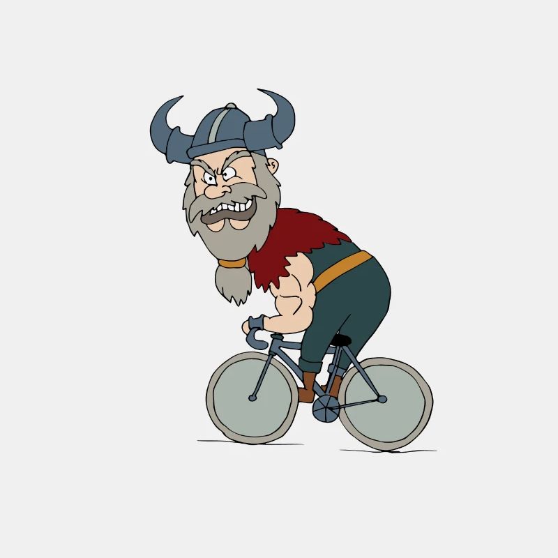 Wikinger Radfahrer