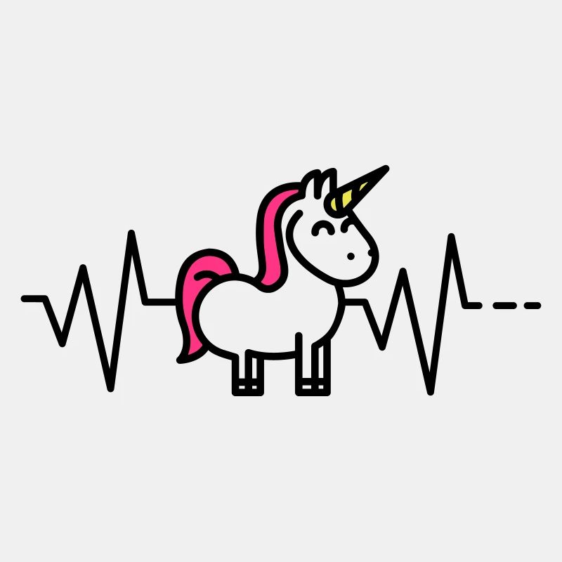 Herzschlag Einhorn