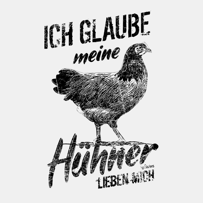 Lustiges Hühner Spruch Hühnerbauer