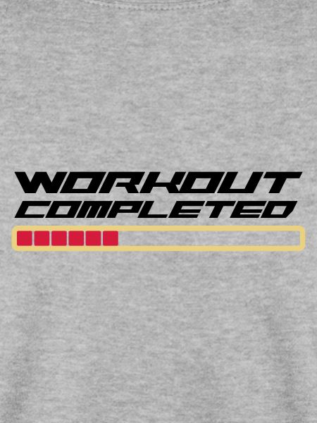 Workout complete