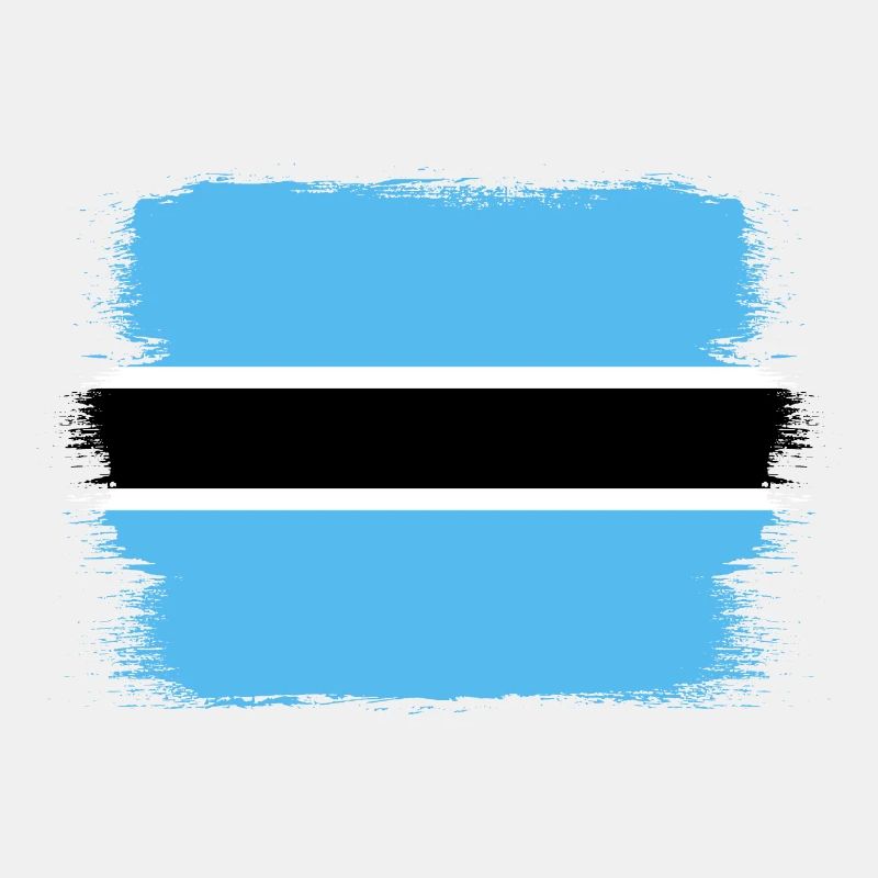 Drapeau du Botswana Drapeau du Botswana Afrique