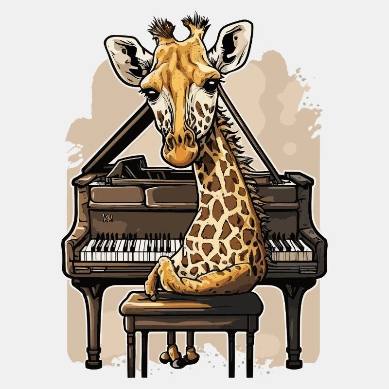 Melodische Giraffe