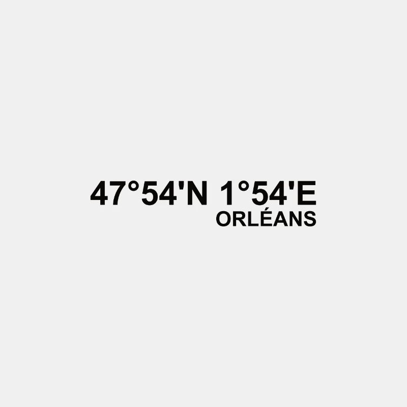 Orléans coordinates