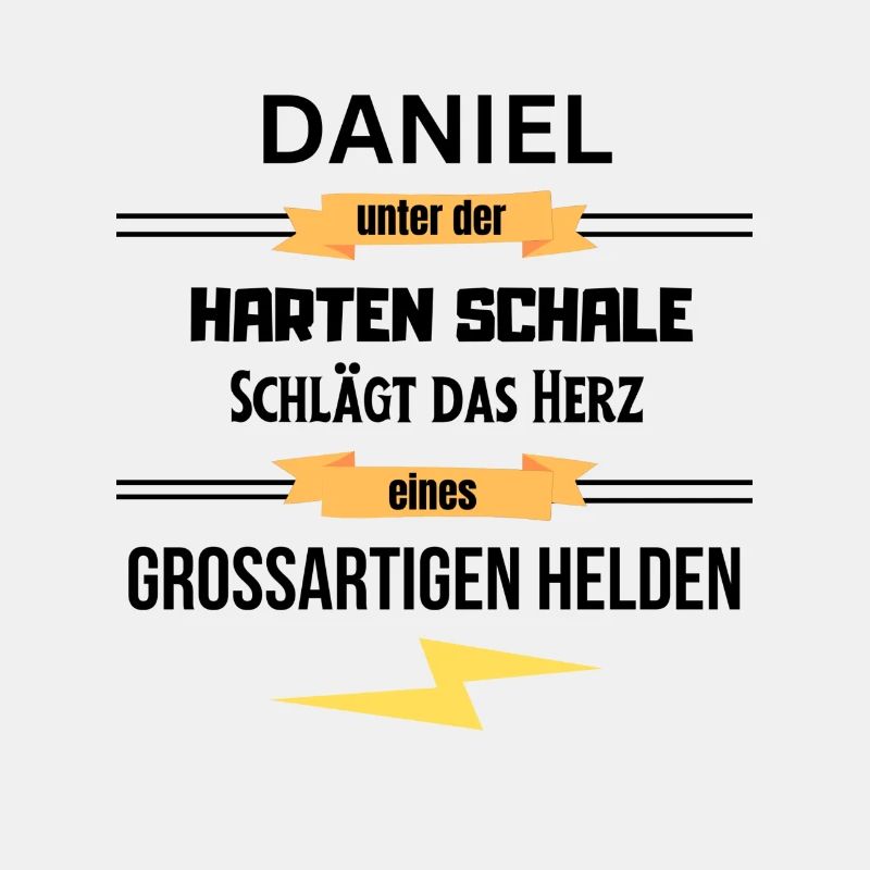 Daniel unter harte Schale eines Großartigen Helden
