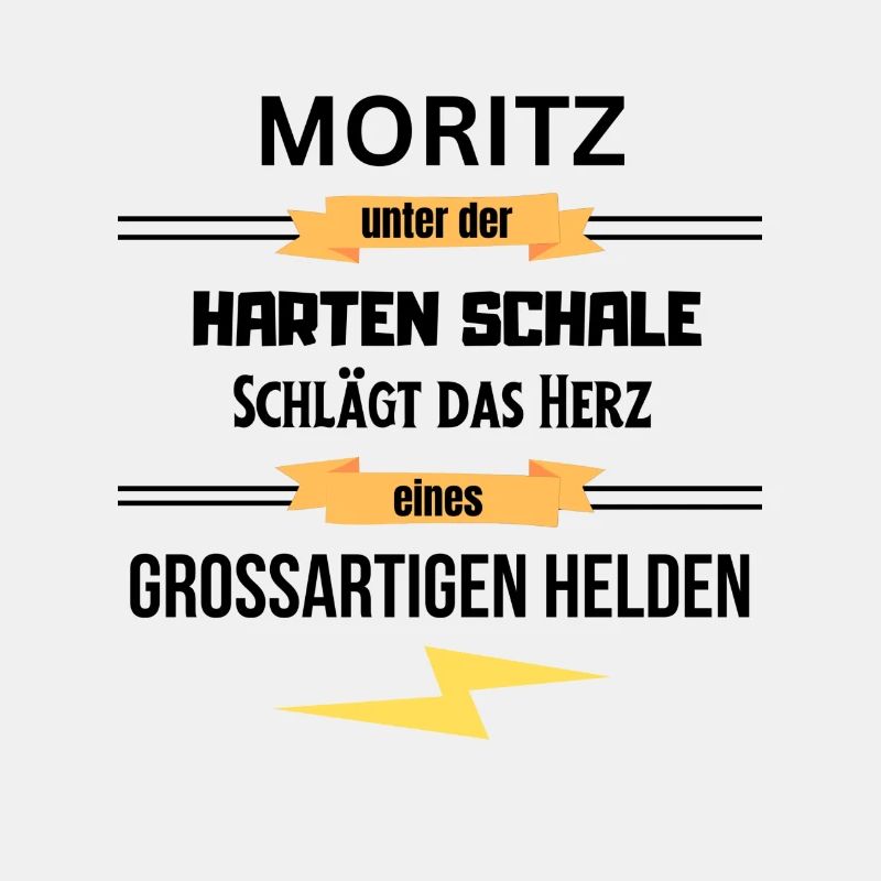 Moritz unter harte Schale eines Großartigen Helden