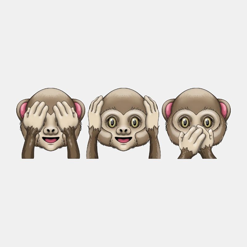 see no evil, hear no evil, speak no evil