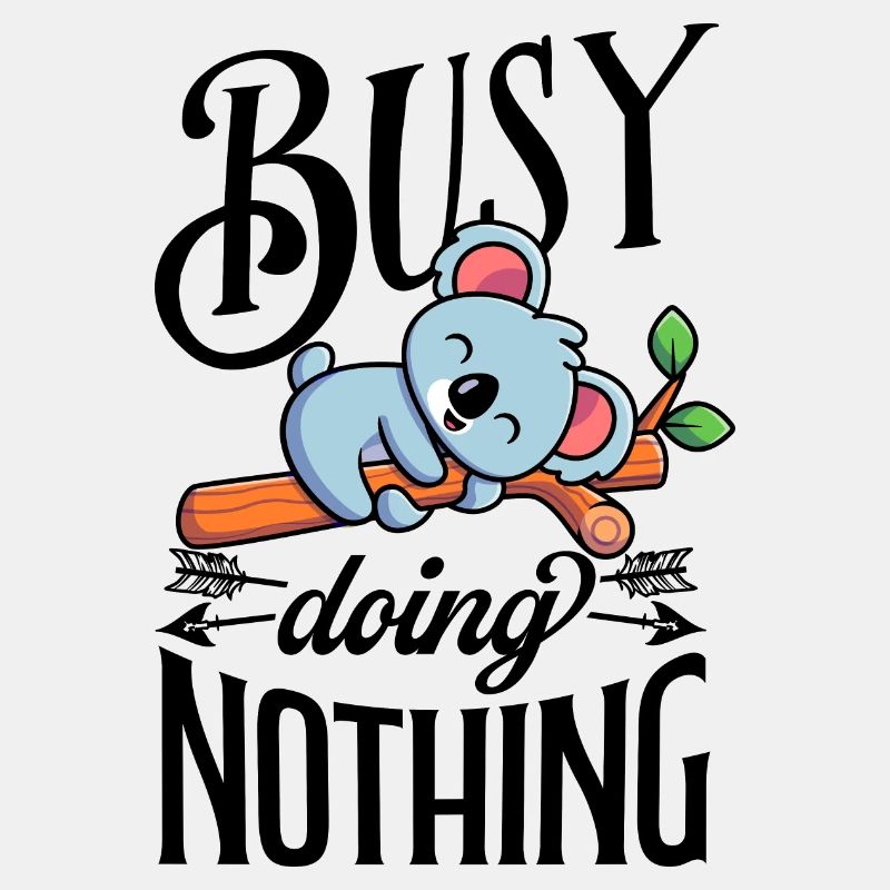 Koala busy doing nothing