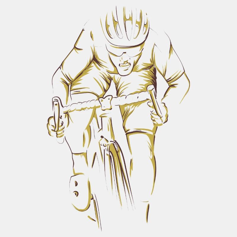 vélo de route cyclisme en action image complète