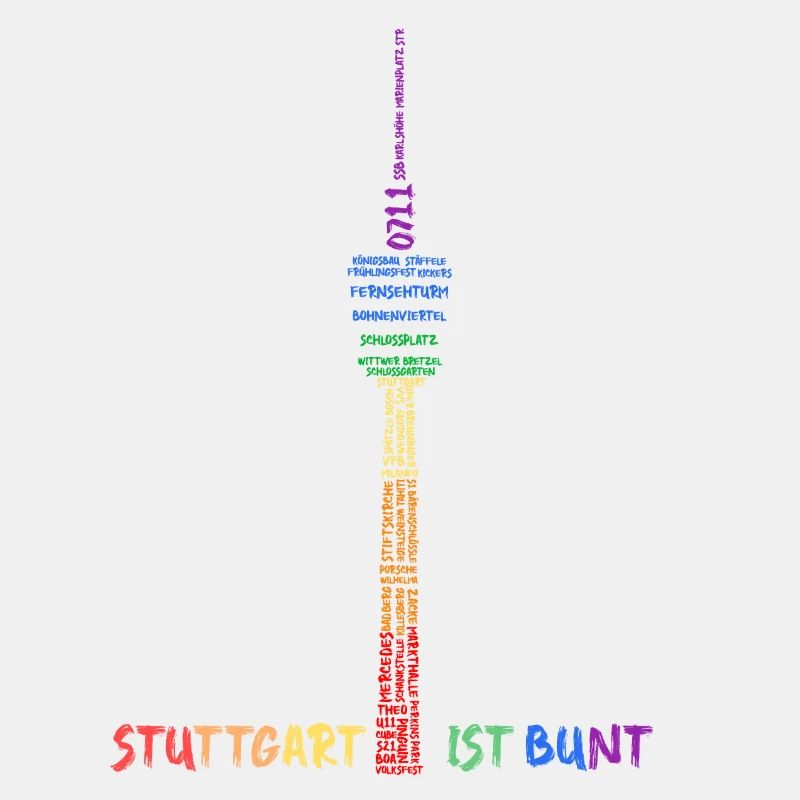 Tour de télévision de Stuttgart PRIDE Stuttgart est colorée