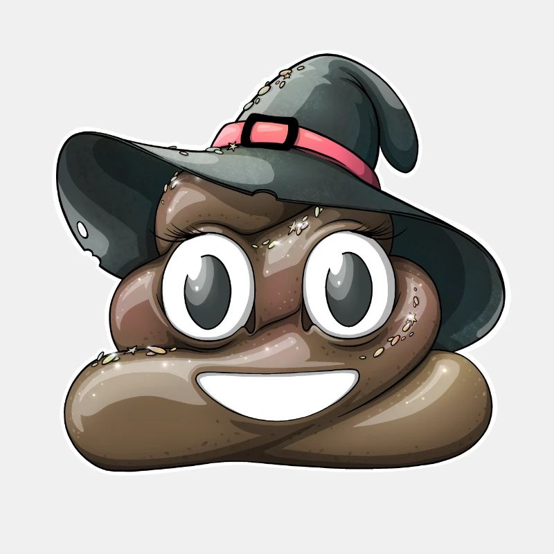 Sorcière Pile de caca