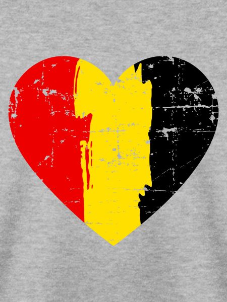 Belgien Herz Flagge