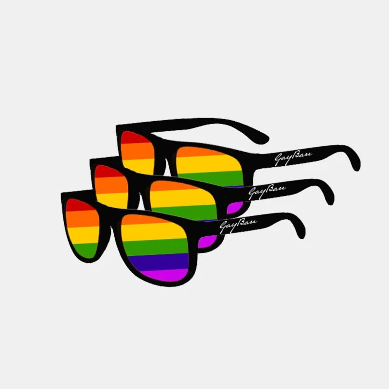 Rainbow Sunglass "Gay Ban"