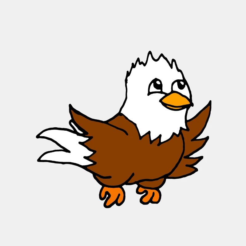Bébé aigle