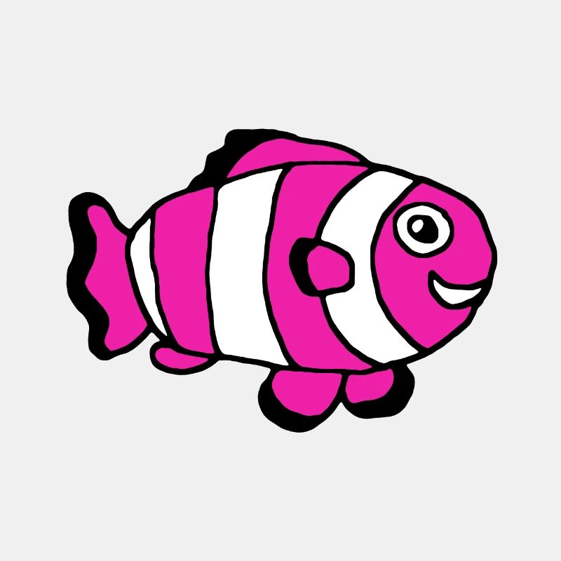Pinker Clownfisch, Weibchen, Mädchen