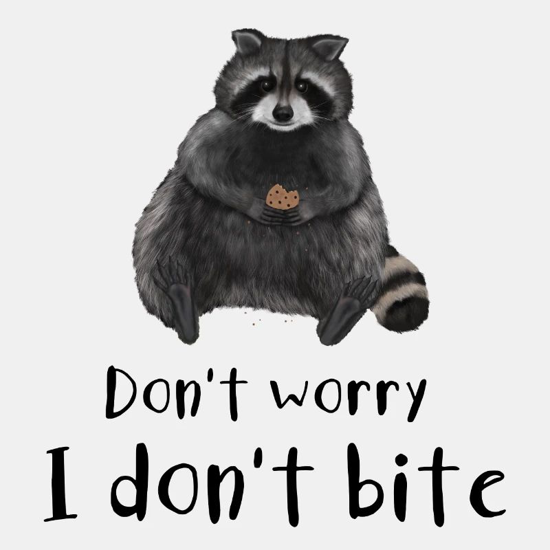 Waschbär - Don't worry I don't bite