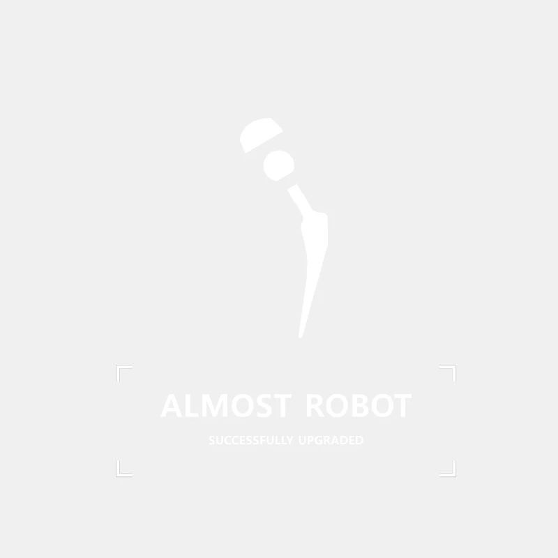 ALMOST ROBOT WHITE 2019 - Articulation de la hanche OP - V2