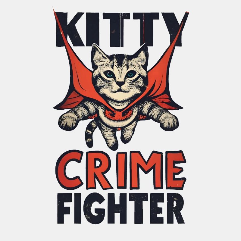 Katze Superheld