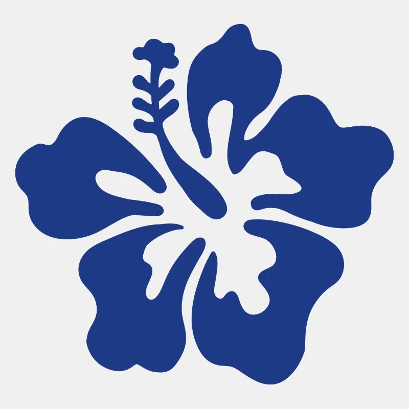 Hibiscus Flower - Blue