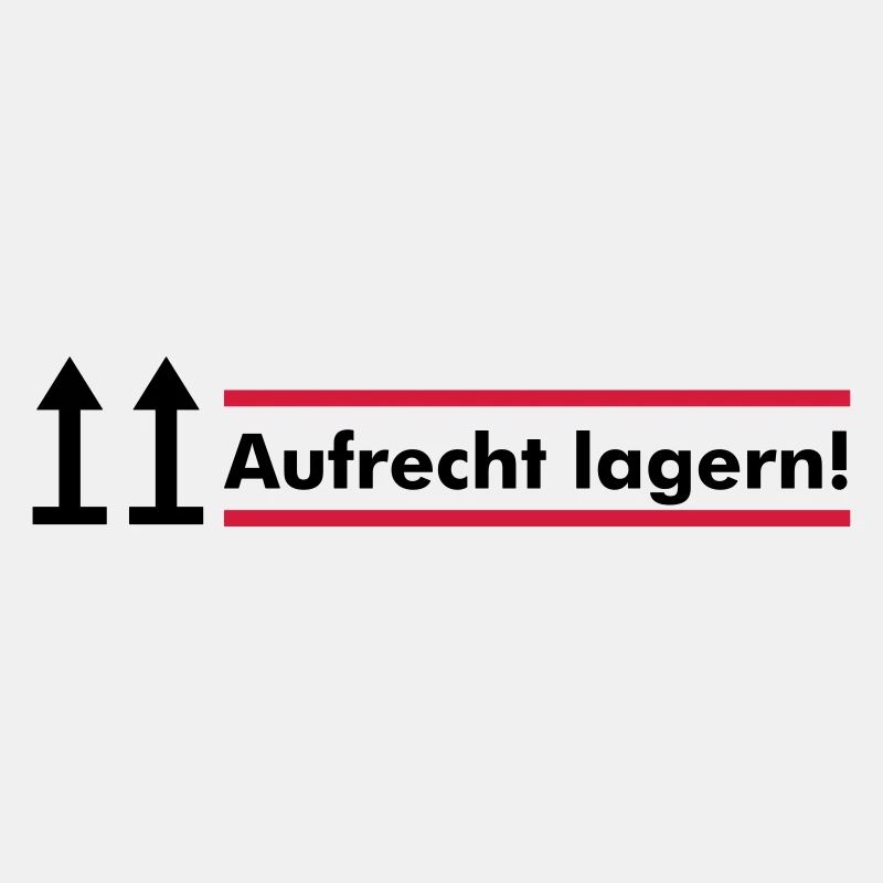 aufrecht lagern