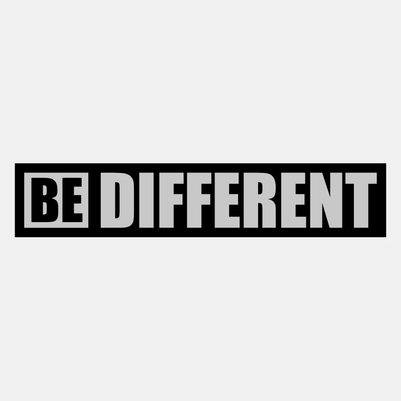 Soyez différent Logo Design