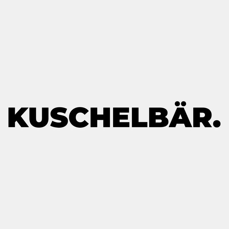 Kuschelbär - Statement Print