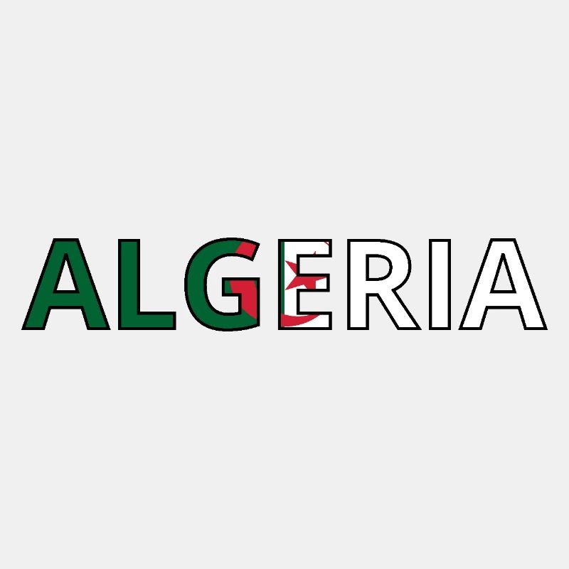 Algerien Flagge
