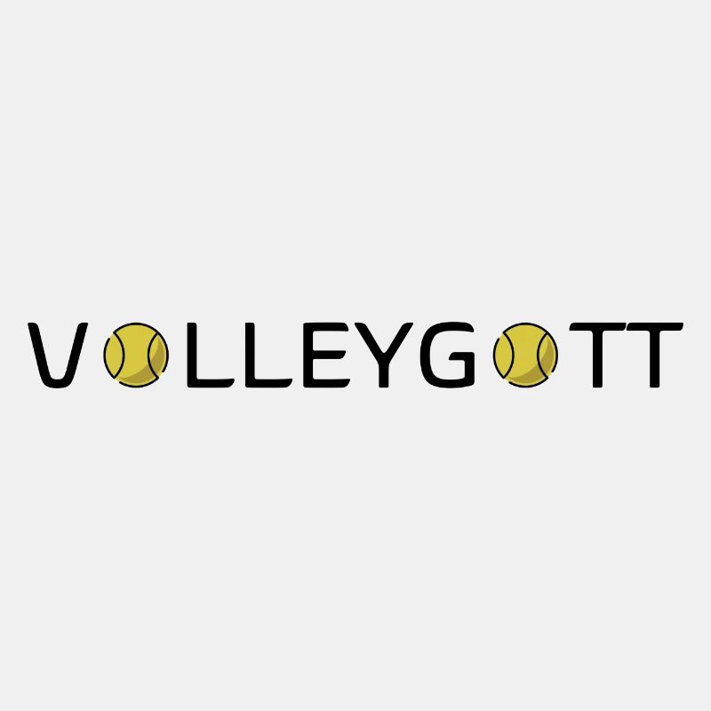 Volleygott Ball schwarz