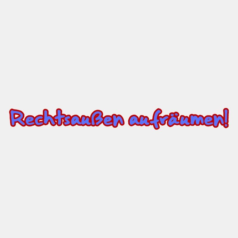 Rechtsaußen aufräumen!